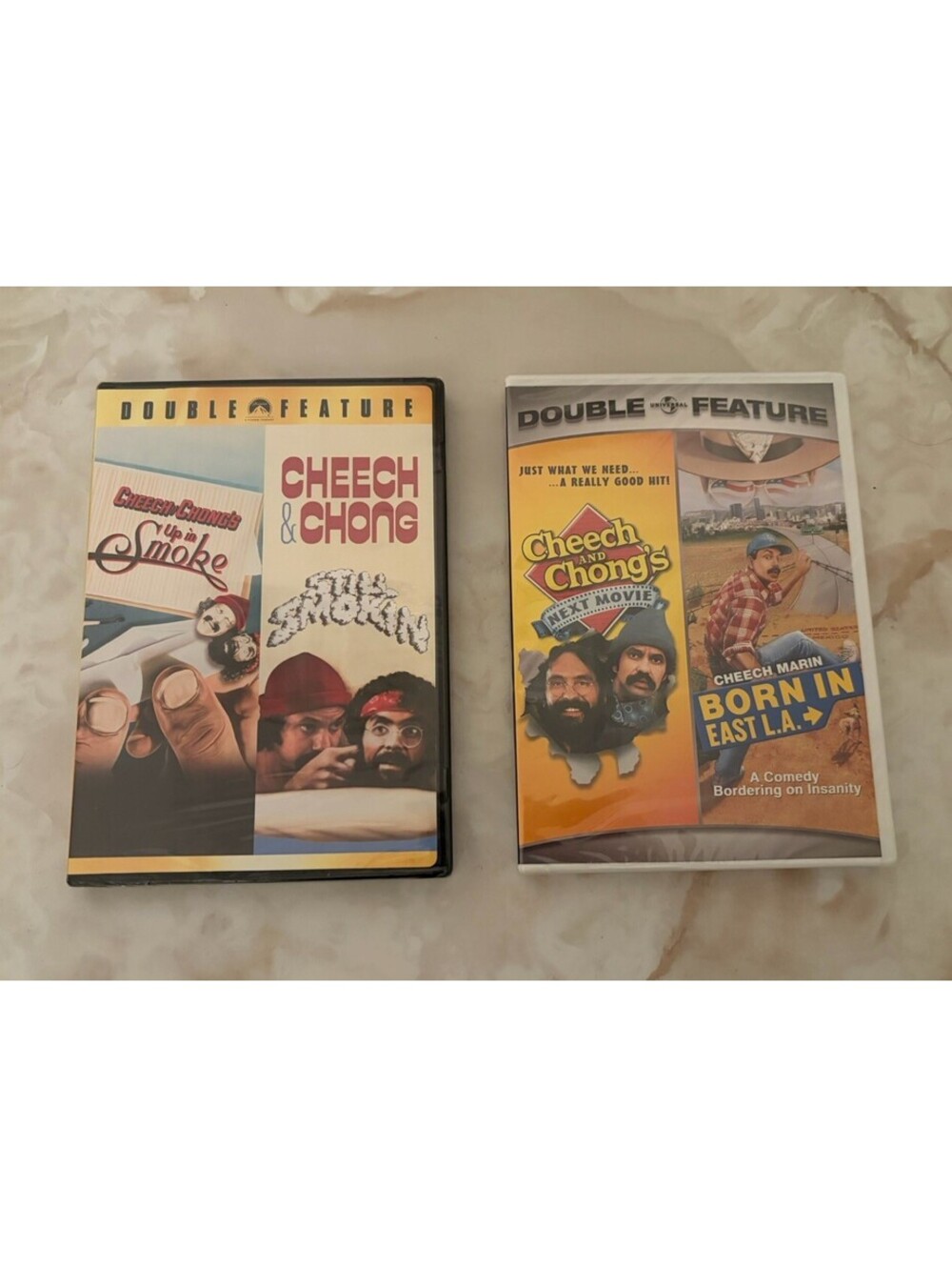 Cheech and Chong DVD Lot Up In Smoke/Still Smokin’ + Next Movie/Born In East LA